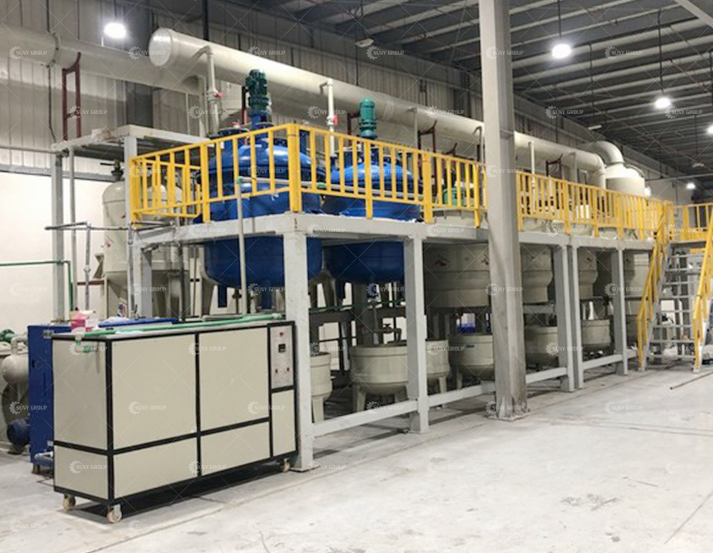 E-waste privious metals recovery machine