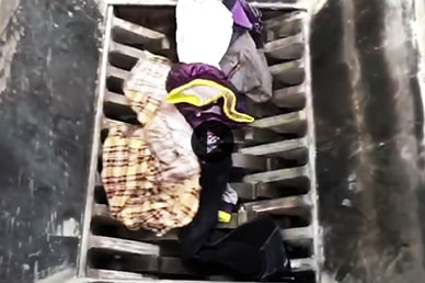 Waste Clothes Double Shaft Shredder