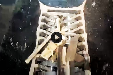 Waste Wood Double Shaft Shredder