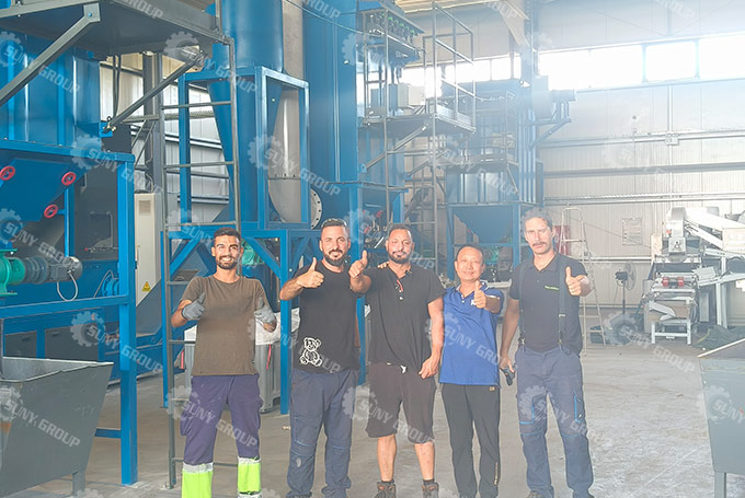 PV Recycling Machinery In Greece