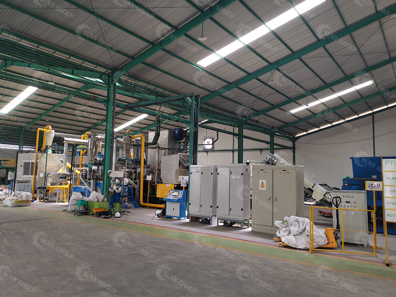 copper wire recycling plant