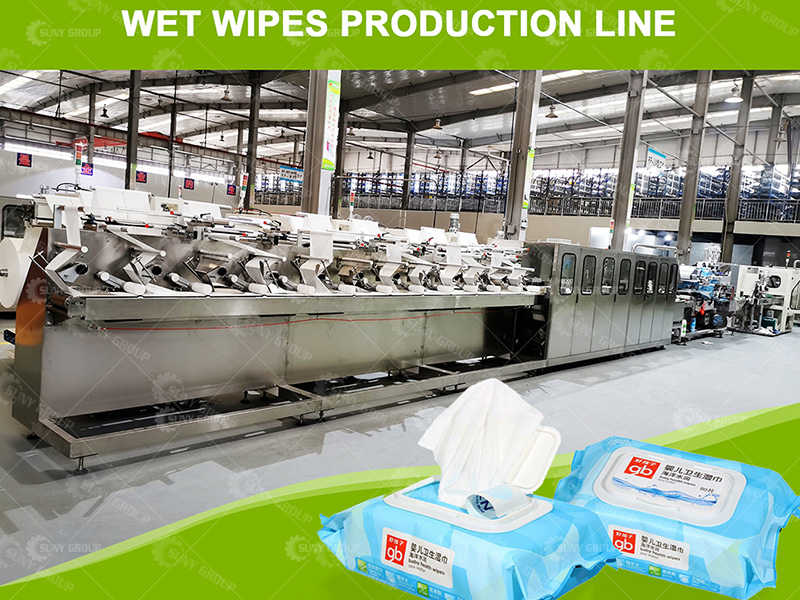 baby wet wipes machine