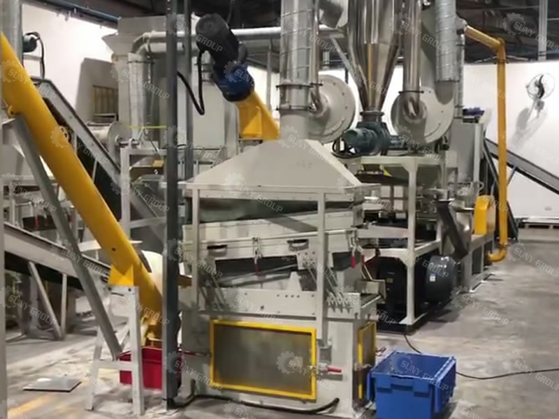 PCB recycling machine