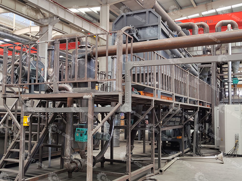lithium battery recycling plant