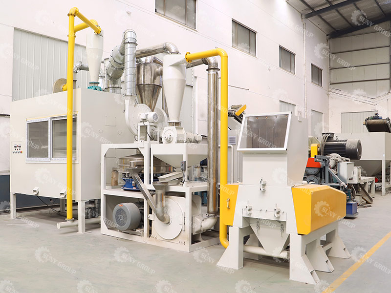 Aluminum plastic separation equipment