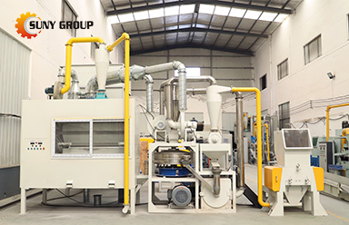 The economic value of aluminum plastic separation machine