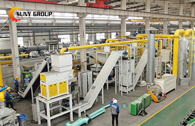 Key equipment for the lithium battery recycling machine