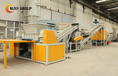 Scrap AC radiator recycling plant