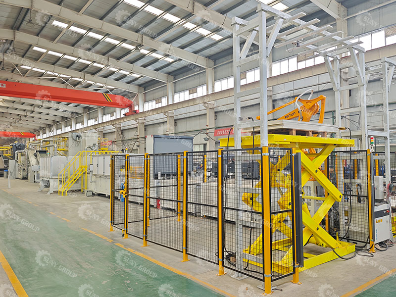 Photovoltaic recycling equipment
