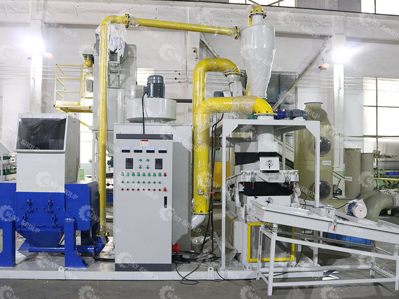 Mini copper wire recycling machine