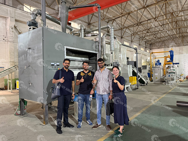 Aluminum plastic separation equipment