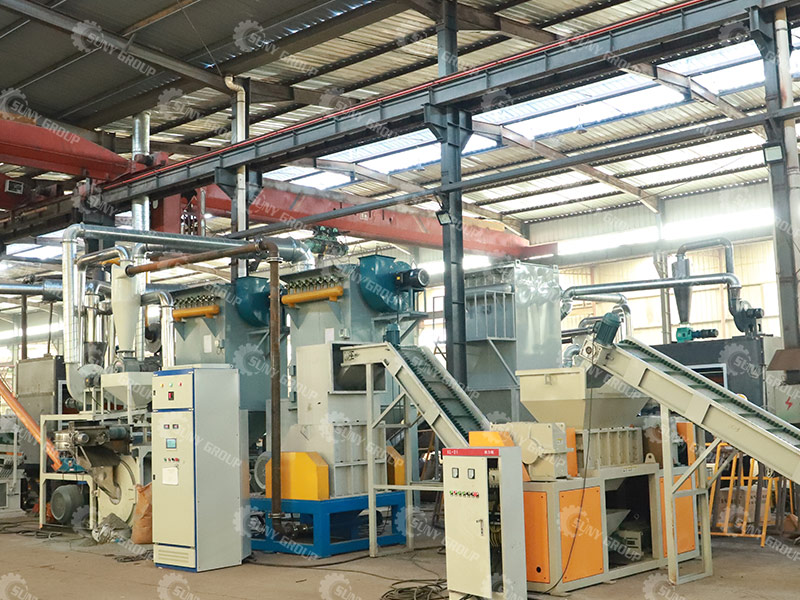 e-waste recycling equipment