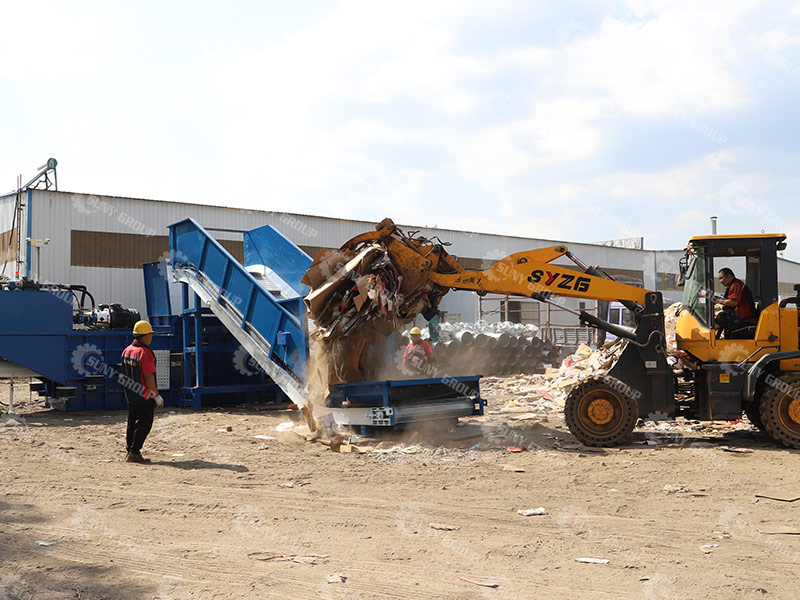 paper baler machine paper baler machine