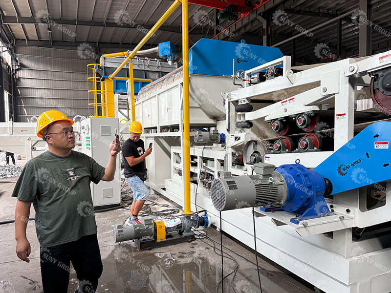 paper-plastic recycling equipment