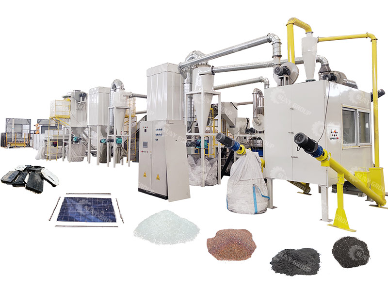 photovoltaic panel recycling equipment