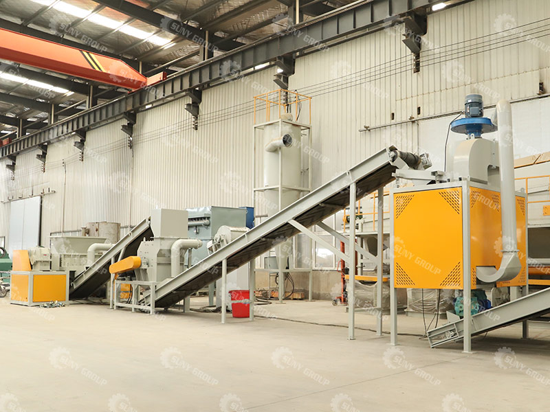 copper-aluminum radiator recycling equipment