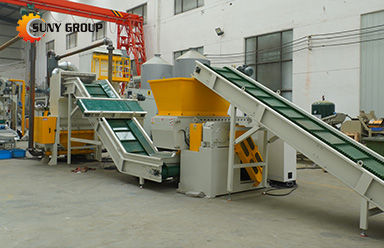 Features of scrap cable recycling equipment