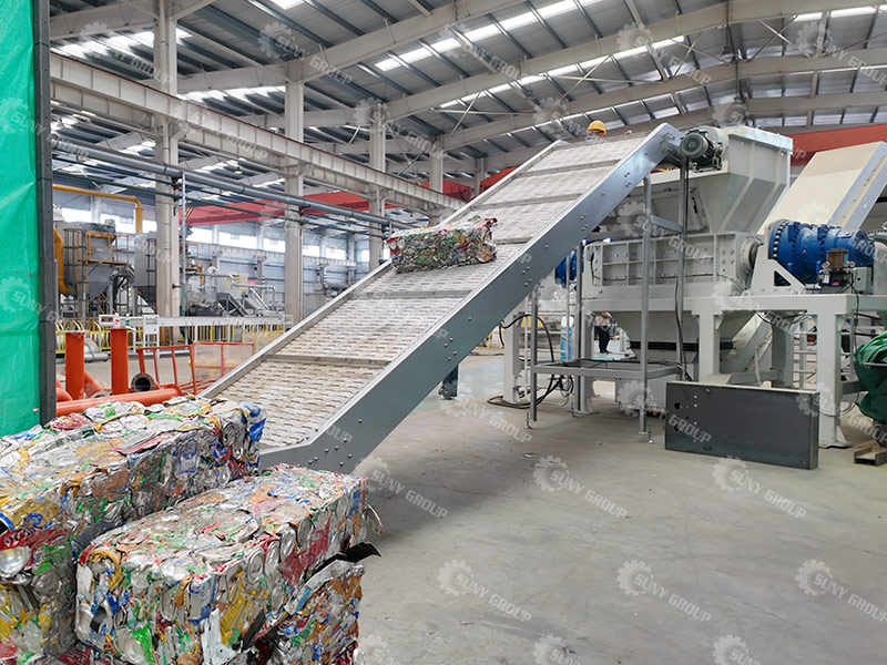 twin shaft shredder