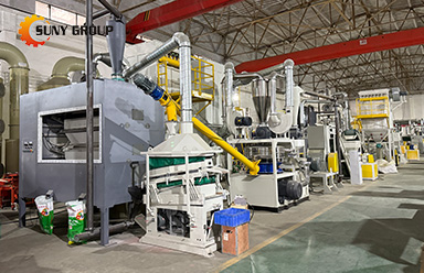 Circuit board recycling equipment for Brazilian customers