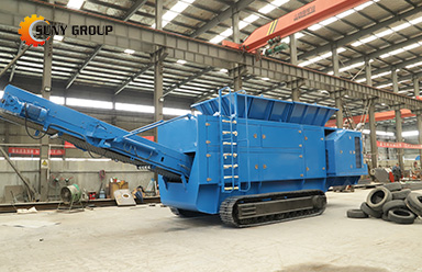 New product SUNY GROUP Mobile shredder machine