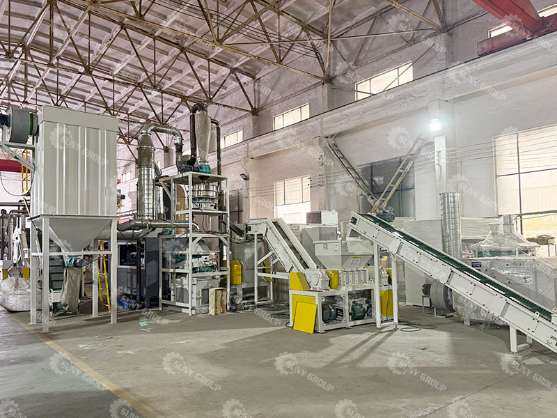 e-waste recycling equipment