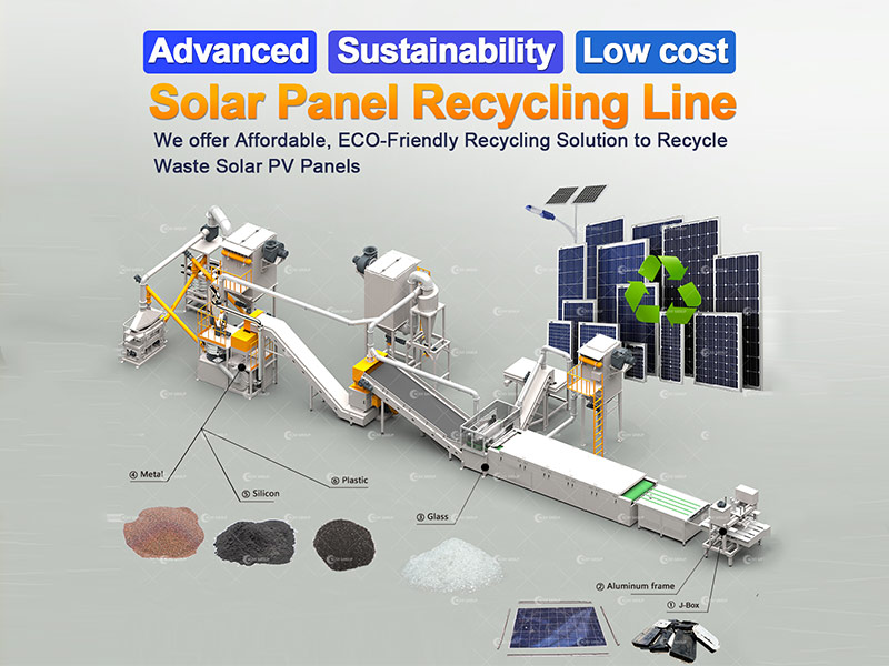 solar panel recycling equipment