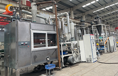 Working process of aluminum plastic separation equipment