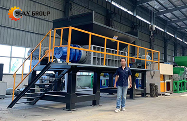 Twin Shaft Shredders Operating Principle