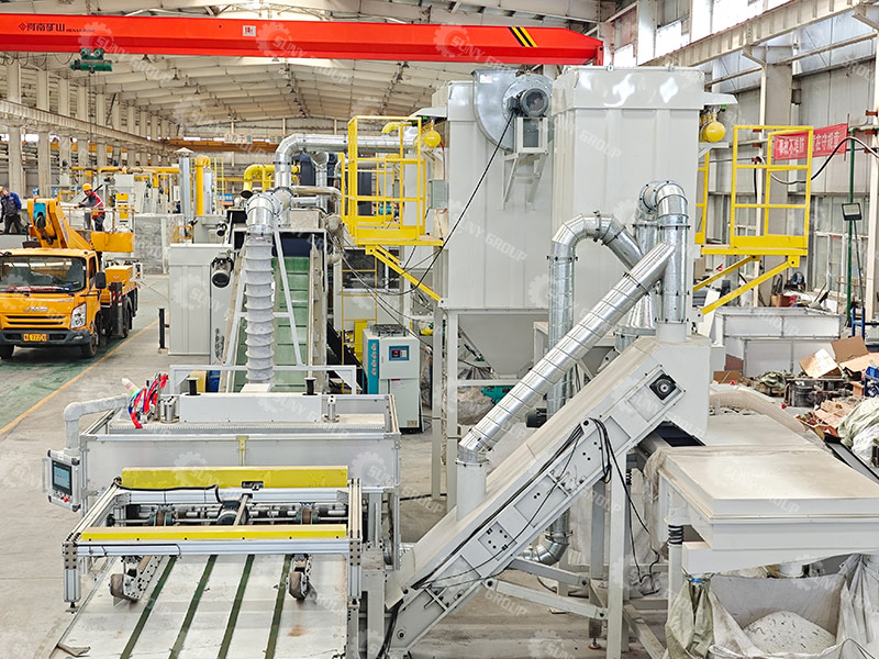 solar panel recycling equipment