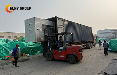 E-Waste Recycling Equipment Ready to Be Shipped to Kazakhstan