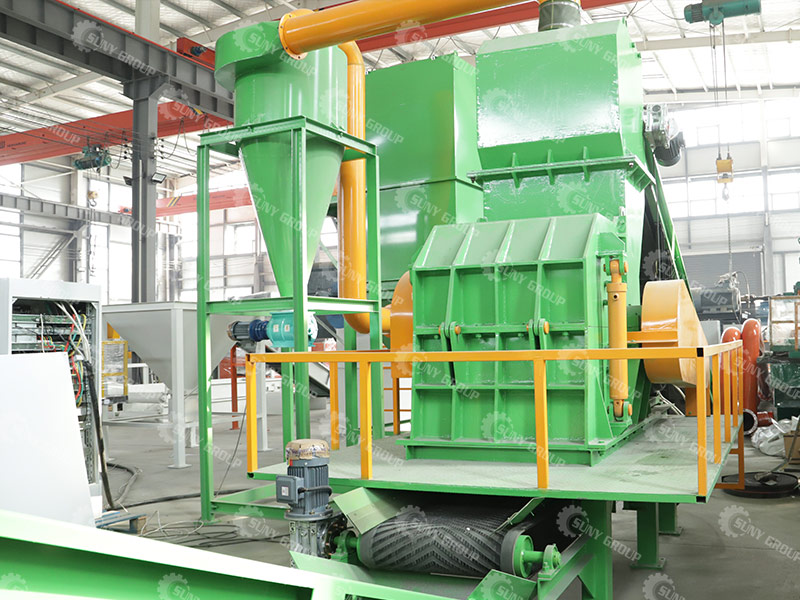 metal hammer crusher machines