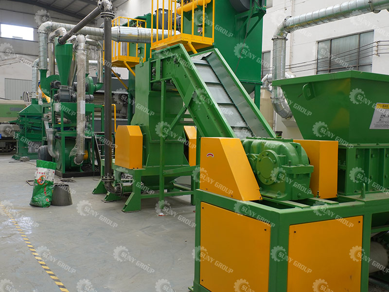 circuit board crushing and sorting equipment