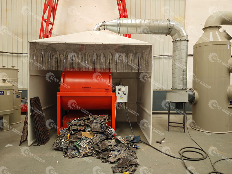 pcb components dismantling machine