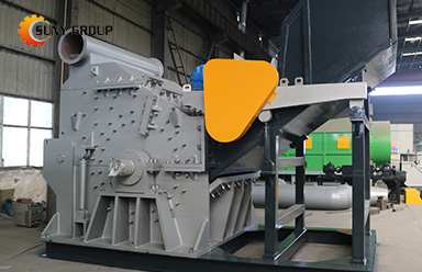 Application of metal hammer crusher