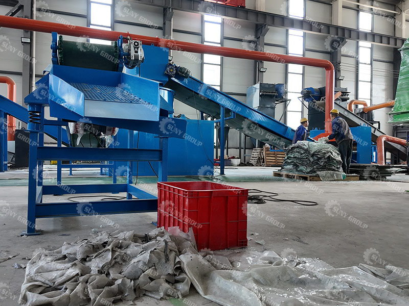 laminated glass recycling equipment