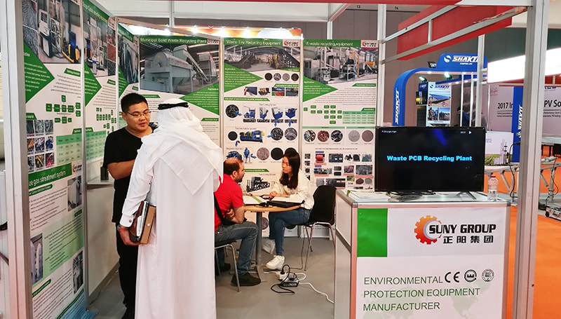 Suny Group attracted much attention in the Wetex 2017